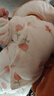 小三月新生嬰兒衣服秋冬棉衣套裝剛初出生寶寶加厚冬季棉衣棉褲分體冬裝 A108-S+A108-K花朵 66 cm 建議12-16斤 曬單實(shí)拍圖