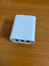 科沃充電頭3.4A三口USB充電器插頭兼容5V2A/1A多口孔快充適用于蘋(píng)果華為小米三星OPPO安卓手機(jī)平板通用 曬單實(shí)拍圖