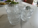 京東京造 玻璃杯 加厚冰川泡茶水分離咖啡牛奶杯子高顏值250ml四只裝 曬單實(shí)拍圖