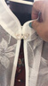 晴碧琳旗袍披肩外搭斗篷夏季薄款復(fù)古立領(lǐng)寬松版仙氣搭配裙子年輕款 立領(lǐng)斗篷披肩【白色】 均碼 曬單實(shí)拍圖