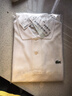LACOSTE【王一博同款】法國鱷魚男裝25春夏重磅短袖Polo衫|PH9826 001/白色 M 4 曬單實拍圖