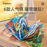 彌鹿（MiDeer）兒童桌游棋類大全多功能棋盤桌面游戲玩具大富豪飛行棋翁多合1 6合1棋類桌游書：博物館總動(dòng)員 曬單實(shí)拍圖
