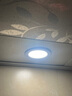 松下led筒燈嵌入式孔燈吊頂燈超薄客廳全鋁白6.5W暖白光4000K開孔75  曬單實拍圖