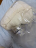 獨束大碼女裝立領弧形門襟羽絨服冬裝新款微寬松正肩白鴨絨外套女 米杏色 L (尺碼：2) 曬單實拍圖