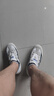 男阿甘鞋男鞋情侶小眾帆布鞋秋冬懶人鞋時(shí)尚休閑ins軟底運動(dòng)鞋 (WT)L535米黑 42 曬單實(shí)拍圖