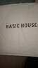 Basic House/百家好2025夏新款掐腰裙減齡短袖T恤背心連衣裙套裝 藏藍色 M 曬單實(shí)拍圖
