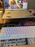 狼蛛（AULA）HERO 68HE磁軸鍵盤RT電競游戲客制化機械鍵盤有線RGB燈效五層填充網(wǎng)頁驅(qū)動fps無畏契約8K回報率 側(cè)刻【形意磁軸】白色 曬單實拍圖
