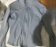 簡(jiǎn)拉熊瑜伽服女套裝健身服跑步運動(dòng)春夏套裝普拉提訓練外套收腰速干服 藍色套裝L碼【110-130斤】 曬單實(shí)拍圖