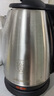 美菱（MeiLing）燒水壺?zé)崴畨仉姛崴畨?304不銹鋼電水壺 1.8L大容量 MH-1801銀色 曬單實拍圖