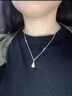 胖東來(lái)品質(zhì)s925純銀項鏈圓肖邦鏈無(wú)吊墜銀鏈子男女輕奢小眾鎖骨鏈 圓肖邦鏈 2.0mm粗 45cm長(cháng) 曬單實(shí)拍圖