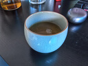 蘇氏陶瓷（SUSHI CERAMICS）汝窯冰花釉禪悟杯開片養(yǎng)金線個人杯主人杯功夫茶杯2個禮盒裝J0673 曬單實拍圖
