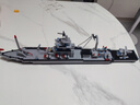 啟致創(chuàng)想積木船航空母艦軍事模型兼容樂高兒童拼裝益智玩具男孩生日禮物 曬單實(shí)拍圖