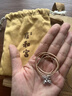 【北京直發(fā)】金剛杵經(jīng)文項鏈吊墜掛墜生肖男女款頸鏈純銀轉運珠 十字金剛杵項鏈 招C轉Y納F 曬單實拍圖
