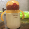 新安怡（AVENT）飛利浦新安怡 兒童保溫杯吸管水杯嬰兒寶寶學(xué)飲杯不銹鋼兒童水壺 曬單實(shí)拍圖