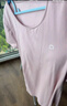 蕉內300S女士睡裙莫代爾夏季涼感短袖睡衣防走光花瓣袖帶杯bra家居服 曬單實(shí)拍圖