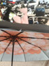 蕉下（beneunder）太陽傘防紫外線夏季遮陽傘晴雨兩用傘雙層三折防曬傘防曬小黑傘 【經(jīng)典大花】花椿 曬單實(shí)拍圖