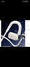 紐曼（Newmine）HM-50 藍(lán)牙耳機(jī)骨傳導(dǎo)概念開(kāi)放式無(wú)線不入耳頸掛式運(yùn)動(dòng)跑步防水超長(zhǎng)續(xù)航通話降噪適用于蘋果華為 【定向傳音丨降噪通話】皓月白 曬單實(shí)拍圖