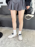 卓詩尼平底德訓(xùn)鞋女2025秋季新款網(wǎng)面透氣薄款休閑女鞋子復(fù)古軟底運(yùn)動鞋 深藍(lán)色 37 曬單實(shí)拍圖