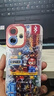 夲貝（taobei） 適用蘋果16/pro/max手機殼 iPhone16plus全包防摔新款卡通16e機械風(fēng)天使眼硅膠軟殼馬里奧樂高男 【古董白】馬里奧積木-贈膜 蘋果16 曬單實拍圖