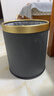 飛達三和無(wú)蓋垃圾桶12L灰色輕奢高檔雙桶設計家用客廳臥室廚房辦公室廁所 曬單實(shí)拍圖
