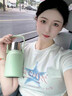 WCZ德國(guó)保冷杯大容量冰霸杯制冷水杯大號(hào)保溫杯冷熱兩用戶外運(yùn)動(dòng)水壺   夏季特研  薄荷綠800ML【送杯刷+ 1ml 曬單實(shí)拍圖