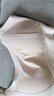 小胸加厚美背內(nèi)衣女聚攏顯大防走光細肩帶吊帶背心一體式文胸抹胸 膚色 （單品） M 【80-115】3CM棉碗 曬單實拍圖