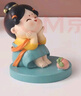 如果（Roogo）國(guó)風(fēng)唐仕女小擺件創(chuàng)意家居裝飾品辦公室桌面擺飾可愛送生日禮物女 唐仕女手機(jī)架-莓煩惱 曬單實(shí)拍圖