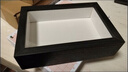 中空立體相框diy手工標(biāo)本擺臺(tái)蝴蝶昆蟲動(dòng)物植物展示框創(chuàng)意擺件 原木色【中空3cm】 贈(zèng)品無(wú)相框【有膠水+燈帶+絲帶】 曬單實(shí)拍圖