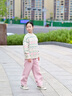 巴拉巴拉balaOne童裝兒童褲子2025秋冬新款男女童加絨彎刀褲保暖 橡皮粉61207 150 曬單實(shí)拍圖