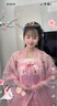 十二花神櫻花漢服女重工刺繡外超仙大袖漸變色柯子裙日常春夏秋款 櫻花四件套 雙大袖衫訶子裙 披帛 S 曬單實(shí)拍圖