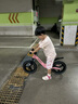 鳳凰（Phoenix）平衡車兒童平衡車1-3歲鳳凰兒童平衡車4-6歲寶寶平衡車兒童滑步車 12寸櫻花粉丨一體輪+充氣胎+禮包 曬單實拍圖