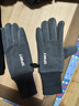 貓人手套男士冬季保暖加絨加厚戶(hù)外防風(fēng)防寒騎車(chē)開(kāi)車(chē)觸屏毛線(xiàn)手套男 女士黑色 均碼 1雙 曬單實(shí)拍圖