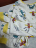 迷你木木屋兒童秋衣秋褲春秋款男女童內衣套裝中小童純棉家居服 小飛機 110  曬單實(shí)拍圖