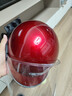 車(chē)贊3C認證電動(dòng)車(chē)頭盔男帽檐夏季防曬防雨電瓶車(chē)女四季通用防雨安全帽 3C認證紅色頭盔【高清鏡片】 曬單實(shí)拍圖