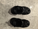 Dickies童鞋兒童涼鞋男童女童防滑沙灘鞋夏季鏤空溯溪鞋 黑色 33 曬單實(shí)拍圖
