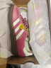 阿迪達(dá)斯（adidas）三葉草七夕禮物女友GAZELLE INDOOR休閑鞋IF1809粉42 曬單實(shí)拍圖