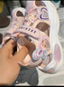 ABC KIDS可愛小兔子夏季女童涼鞋中小童透氣沙灘鞋軟底公主鞋 粉色 28 曬單實拍圖
