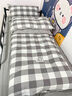 北極絨全棉三件套大學(xué)生宿舍六件套被子被芯床單被套枕芯床上全套被褥 海蘭格 0.9m三件套 床單款 （被套1.5*2m） 曬單實(shí)拍圖