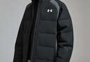 UNDER ARMOUR（Under Armour）童裝運動(dòng)休閑風(fēng)格羽絨服-1 黑色 160 曬單實(shí)拍圖