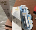 NVR上揚(yáng)益生菌亮白牙膏牙刷套裝120g*2去牙漬煙漬平衡菌群新舊隨機(jī)  曬單實(shí)拍圖