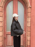 波司登輕薄羽絨服女短款90絨翻領(lǐng)菱格巴恩風(fēng)保暖外套B250135332 曬單實拍圖