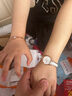 格瑪仕（gemax）女士手表女石英表品牌十大名表女生2025新款女表七夕節(jié)禮物送老婆 520心相印雙日歷【手鐲+禮盒】 曬單實拍圖