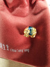 周生生黃金轉(zhuǎn)運(yùn)珠小吉象吉祥足金串珠 不含手鏈繩93854C 曬單實(shí)拍圖