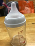 貝親（Pigeon）嬰兒寶寶玻璃奶瓶 防脹氣奶瓶 第3代 寬口徑自帶奶嘴SS號160ml 曬單實(shí)拍圖