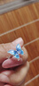 泰光銀樓990足銀琺瑯藍蝴蝶戒指煙雨夢(mèng)蝶銀戒指超仙指環(huán)送女友禮物 煙雨夢(mèng)蝶銀戒指 銀重約2g 曬單實(shí)拍圖
