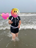 梵迪拉（F.DYRAA）泳衣女連體速干遮肉顯瘦透氣大碼泳衣溫泉游泳三件套15045黑色2XL 曬單實拍圖
