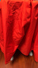 迪卡儂（DECATHLON）兒童沖鋒衣保暖外套男童女童上衣秋戶外防雨透氣夾克MH900 橙紅色-2025年新款 161-172cm14-15歲 曬單實(shí)拍圖