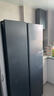 海爾（Haier）冰箱雙開門 家用一級(jí)能效616升變頻風(fēng)冷無霜大容量 對(duì)開門二門超薄電冰箱國家補(bǔ)貼20%家電以舊換新 黑金凈化|精控多路送風(fēng)616WGHSSEDC9 曬單實(shí)拍圖