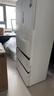 美的（Midea）M60系列520純平全嵌法式多門(mén)四開(kāi)門(mén)家用冰箱超薄雙系統(tǒng)循環(huán)大容量無(wú)霜BCD-520WUFPZM(E)白國(guó)家補(bǔ)貼 曬單實(shí)拍圖