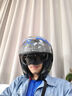 SHARK進(jìn)口頭盔鯊魚(yú)城市騎行摩托車(chē)機(jī)車(chē)街車(chē)雙鏡片半盔男女巡航盔四季3C HE1923NKAY L(57-58)頭圍 曬單實(shí)拍圖